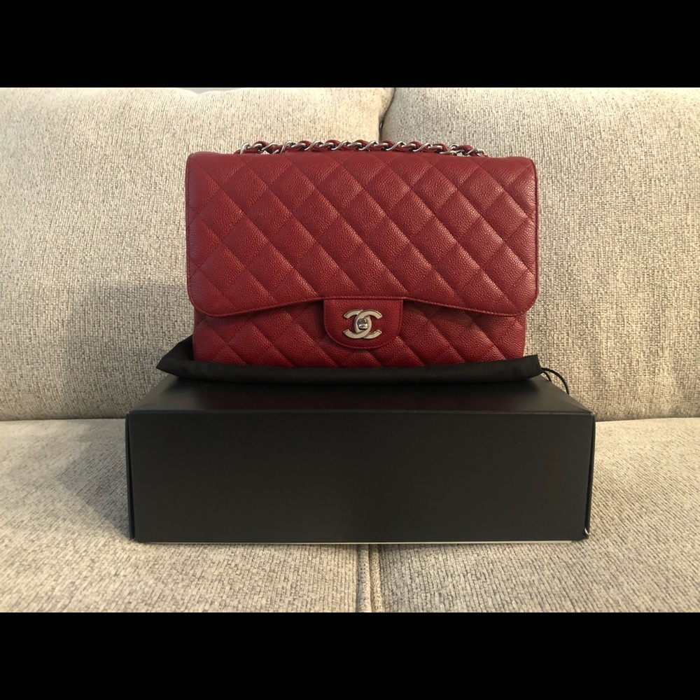 ⭐️ SOLD⭐️ Chanel Single Flap Jumbo